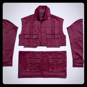 Adidas X Ivy Park Convertible Track Jacket NWT S